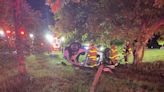 2 Hospitalized After Being Rescued From Overturned Car On Hutchinson River Parkway In Purchase