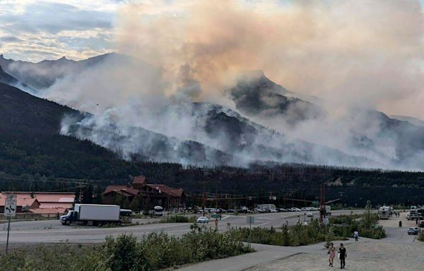 Denali National Park has no timeline for reopening as rare wildfire burns outside entrance, officials say