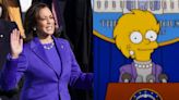 Episódio dos 'Simpsons' tinha 'previsão' sobre Kamala Harris? Entenda