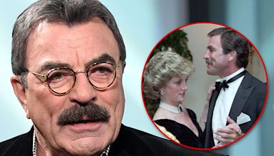 Tom Selleck Says He Danced with Princess Diana to Calm John Travolta Gossip
