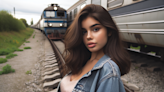 高速列車當背景拍寫真 女模太靠近遭勾飛慘死 - 社會