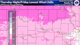 Siberian winds could send wind chill to minus 37, Topeka's lowest since 1989