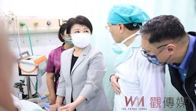 中捷傷人事件 市長盧秀燕趕赴醫院探視：中捷將負擔全額醫藥費