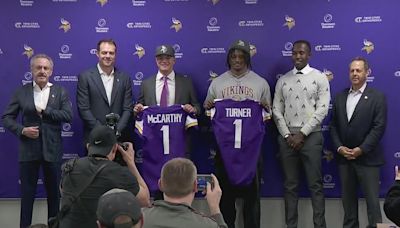 Vikings QB J.J. McCarthy to wear No. 9 jersey this season