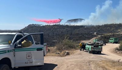 Sugar Fire burns 200+ acres in Tonto National Forest near Fountain Hills