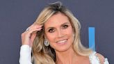 Heidi Klum Gets Fans 'Obsessed' as She Shows Off Long Legs in Poofy Pink Mini Dress