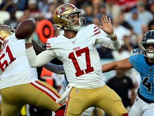 How comfortable are the 49ers at backup QB with Joshua Dobbs and Brandon Allen?