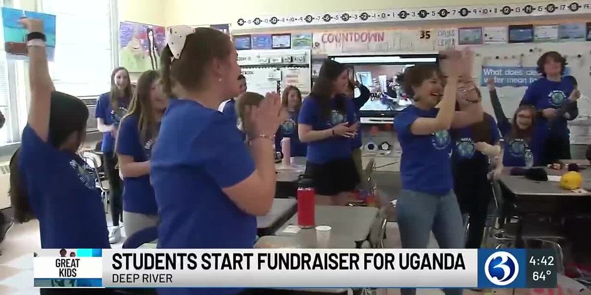 GREAT KIDS: Local students help provide water to children in Uganda