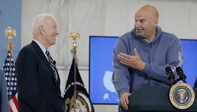 Fetterman slams Biden over threat to withhold some arms supplies to Israel, calling it ‘deeply disappointing.’