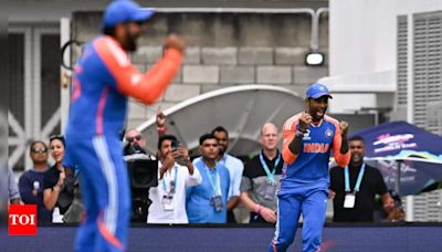 Rohit Sharma's unseen reaction before Suryakumar Yadav's T20 World Cup Final heart-stopping catch goes viral - WATCH | Cricket News - Times of India