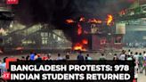 Bangladesh quota protest: Nearly 1000 Indian students evacuated from violence-hit country, says MEA