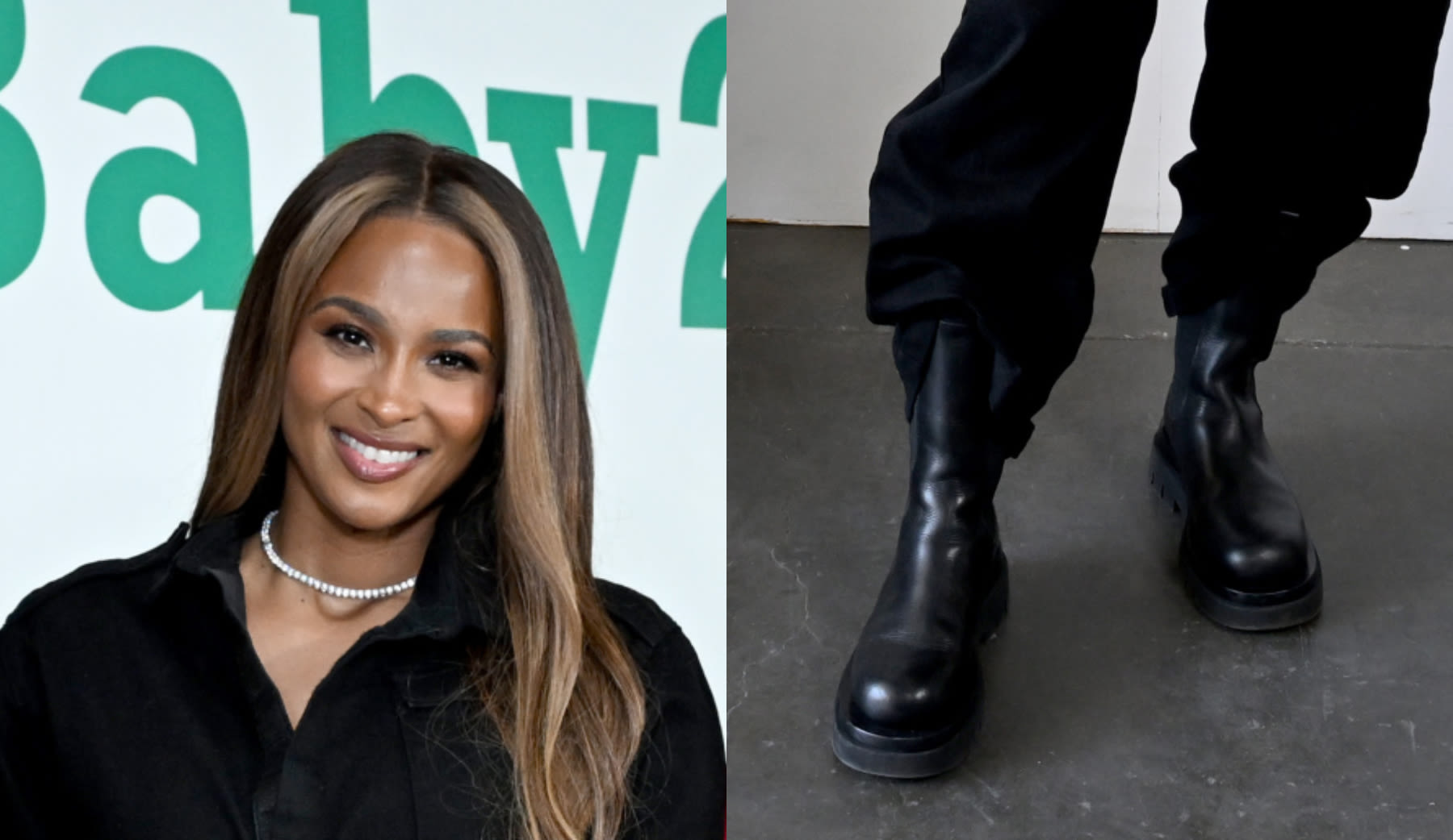 Ciara Slips On Chelsea Boots for Baby2Baby Expansion Event