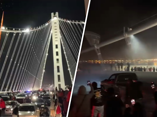 Arrests made in illegal sideshow on the Bay Bridge, CHP says