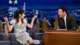 Cristin Milioti’s Romantic Tulle Dress Gets Edgy With Glossy Platform Boots for ‘Jimmy Fallon’