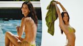 Kendall Jenner’s green satin bikini can be yours for $85