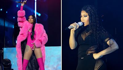 Nicki Minaj nearly gets hit by object onstage — hurls item back into crowd