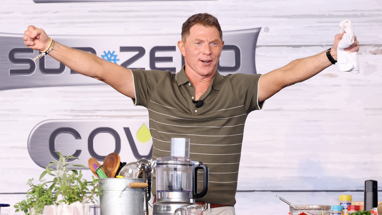 Bobby Flay Uses This Soda To Give Barbecue Sauce More Flavor