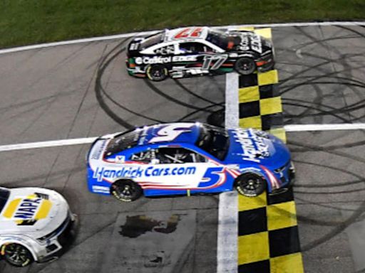 NASCAR Crash Course: Kyle Larson, Chris Buescher produce another epic Kansas finish