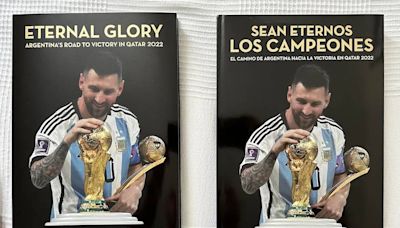 Presentan en Miami lujoso libro sobre la Copa del Mundo 2022 ganada por Argentina