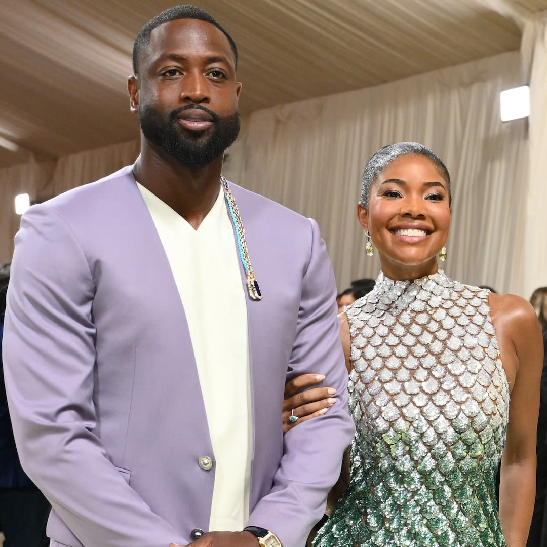 Gabrielle Union and Dwyane Wade's 2024 Met Gala Date Night Was a Total Slam Dunk - E! Online
