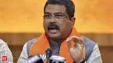 Dharmendra Pradhan meets NEET-UG aspirants