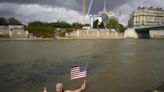 An American swims in Paris’ Seine River before the Olympics despite contamination concerns