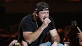 Country music singer has thong thrown in face during concert