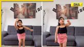 Viral video: Little girl sets internet on fire with dance moves on Govinda's 'Neeche Phoolon Ki Dukan Par' song, watch