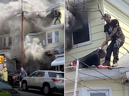 Dad Risks Life to Rescue Neighbor from Pennsylvania House Fire – and It Was All Caught on Video