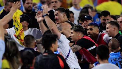 Darwin Nunez trades punches with fans as Liverpool star in wild Copa America brawl