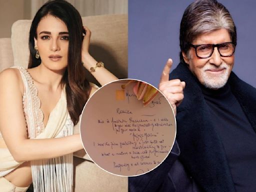 DYK Radhikka Madan Received Letter From Amitabh Bachchan For 'Angrezi Medium'? | 'What A Mature...'