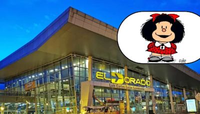 Mafalda estará expuesta en el aeropuerto El Dorado de Bogotá: este es el motivo