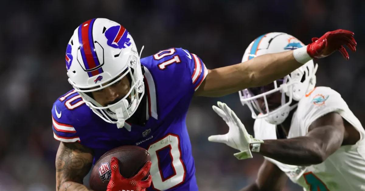 Bills' WR Receives Dubious Honor