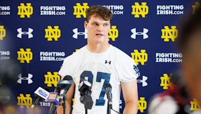 Injury report: Notre Dame football tight end Cooper Flanagan ruled out vs. Louisville