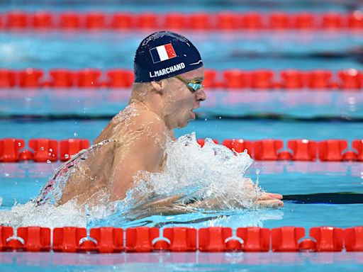 JO de Paris : Léon Marchand médaillé d’or sur 200 m brasse en natation