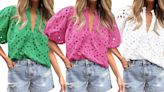 I’m a Blouse Girl — I'm Getting This Fun Lace Style for Summer