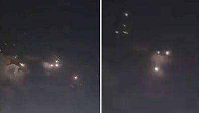 Raw footage of Iranian missile rain over Israel: Weapons set night sky ablaze