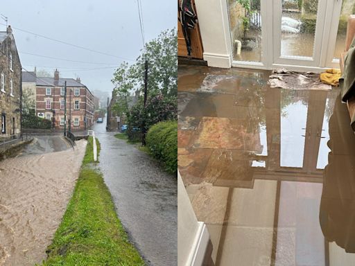 Nurse ‘stood and cried’ as house flooded following heavy rainfall