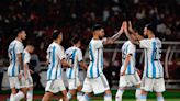 0-2. Sin Messi ni Di María, los campeones del mundo dan espectáculo