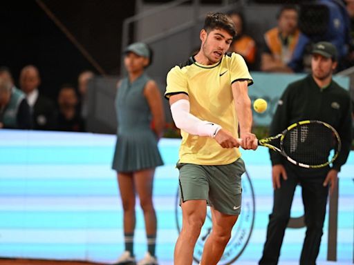 El Madrid Open, sin españoles tras la derrota de Alcaraz