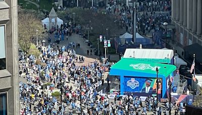 NFL draft in Detroit, Day 1: Live updates as football fans descend upon downtown