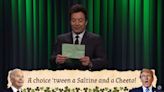 Jimmy Fallon Celebrates St. Patrick’s Day With Biden-Trump Limerick: ‘Choice Between a Saltine and a Cheeto’ | Video