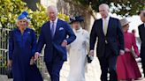 King Charles, Queen Camilla and senior royals attend Easter Sunday service at Windsor