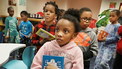 Free books boost literacy skills at Gary school