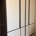 台中系統櫃--日本和室風橫拉門系統衣櫃 { 湯姆 鋁框鋁柱橫拉門系統衣櫃 } 客製化設計 不含抽屜