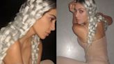 Kim Kardashian’s woven braids spark hilarious ‘Founding Father’ comparisons