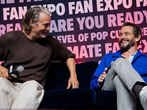 Hugh Dancy and Mads Mikkelsen Talk Hannigram Being in Love at HANNIBAL Fan Expo Boston Panel