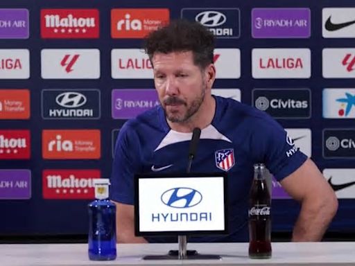 Simeone: "Molina atravesará este pasaje y nos dará muchísimas cosas buenas"