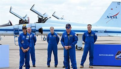 Crew of first Boeing Starliner mission arrives at Kennedy Space Center