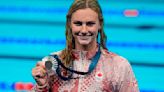 Summer McIntosh claims first Olympic swimming medal of her career with silver